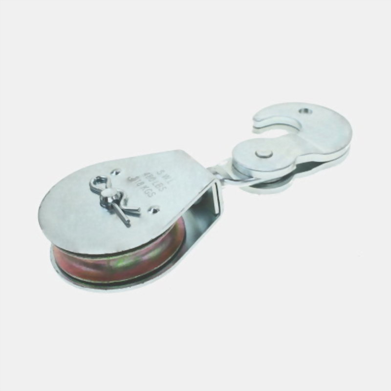 滑輪類產品(鐵板雙鉤滑輪)