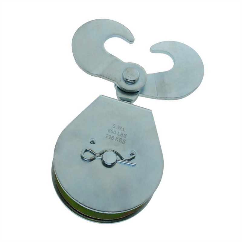 滑輪類產品(鐵板雙鉤滑輪)