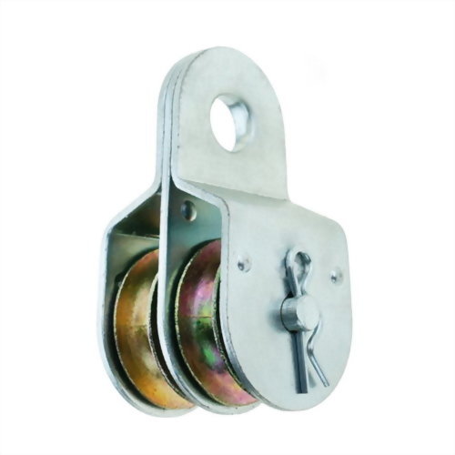 滑輪類產品(鐵板固定雙滑輪)