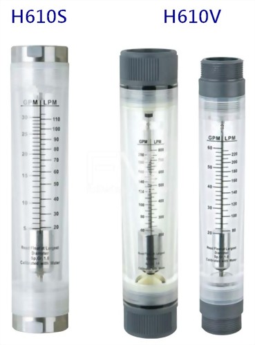 透明管面積式流量計(水用)—壓克力管道式