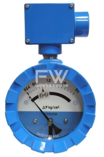 Differential Pressure Gauge / Switch with Piston Type (In-line Connection)
