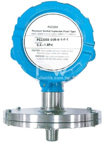 Explosion Proof Type Pressure Switch 0.05~9.8psi