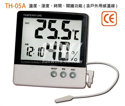 數字溫、溼度計 (壁掛、桌立兩用型)