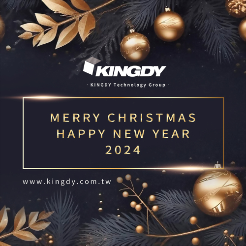 Merry Christmas & Happy New Year 2024 from KINGDY Technology Inc.