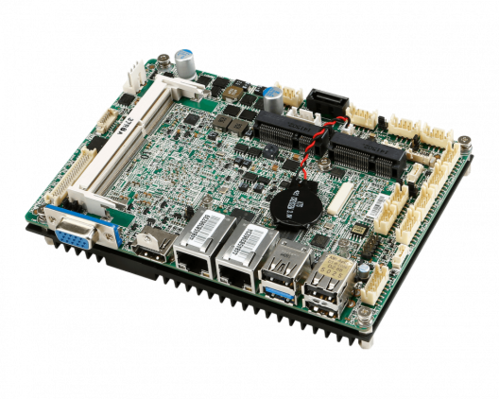 3.5" SBC with Intel® Bay Trail-D/M Series Platform for High-Performance, Low-Power & Fanless Solution