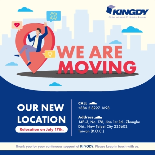 ¡Noticias emocionantes! KINGDY Technology Inc. se muda y mejora su experiencia de servicio.