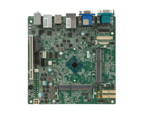 Mini-ITX with Intel® Atom™ Bay Trail for Multi-Displays, DC/ATX, Low-Power & Fanless Solution