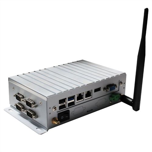 Intel J1900 2 x Isolated RS232 Box PC