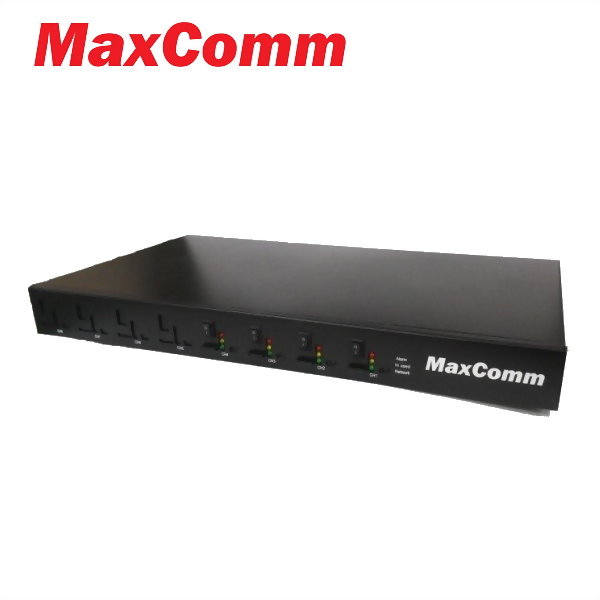 MaxComm 4-Port 8-Port Multi Sim 3G GSM Fixed Wireless Terminal FWT-440/480
