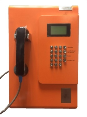 MaxComm Outdoor PSTN Coin Payphone with WiFi A500P