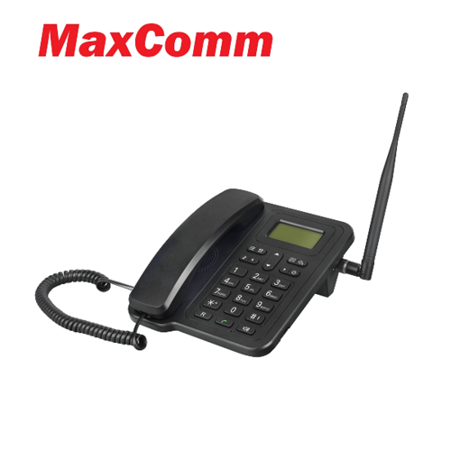 MaxCom 4G VoLTE Teléfono inalámbrico fijo con cámara frontal y pantalla  táctil de 4 pulgadas MW