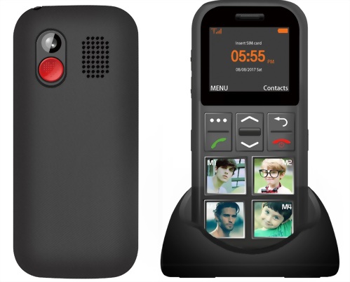 GSM Cordless mobile phone for senior / elderly people MW-097
