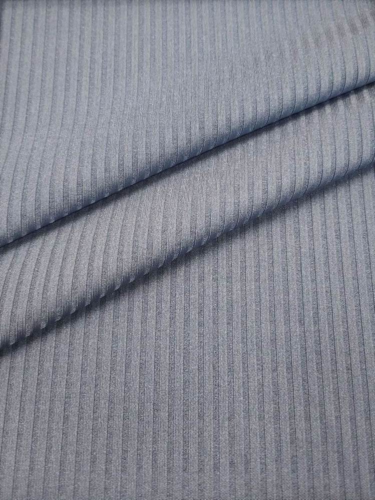 Nylon(trilobal yarn)  / Spandex  Rib w/Wicking chemical