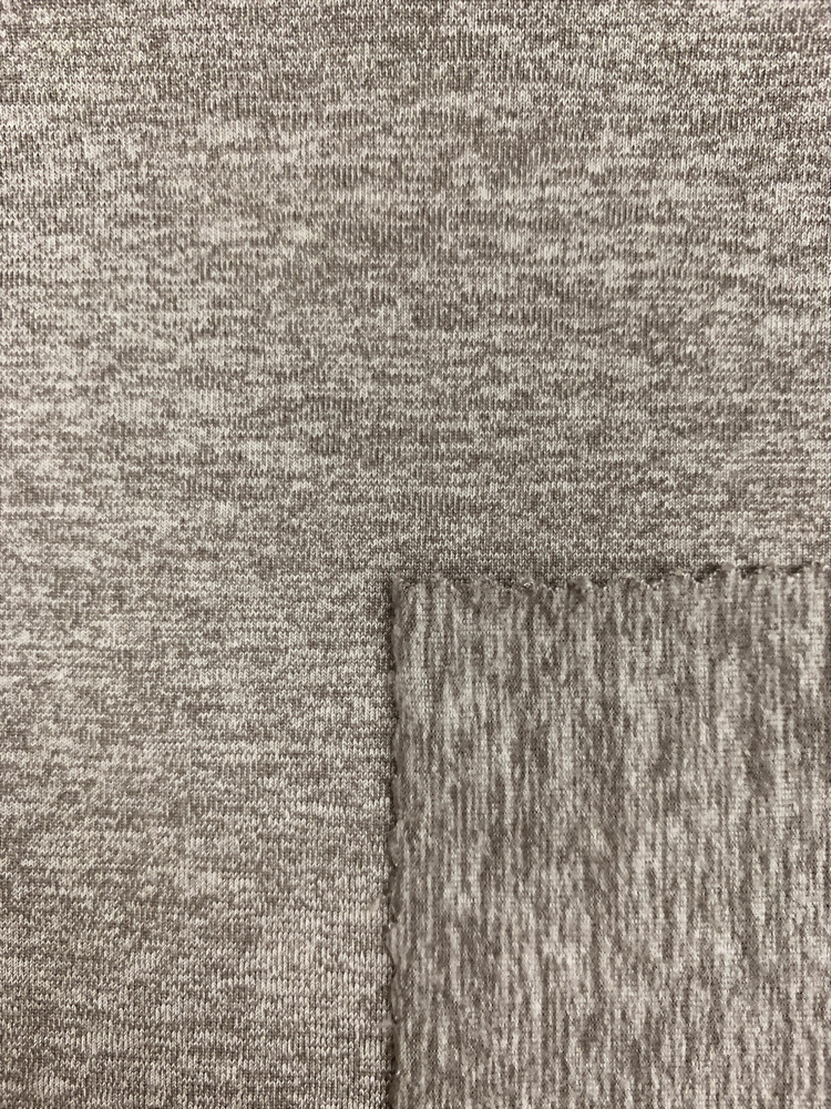 poly/spandex P/D heater jersey with brushed