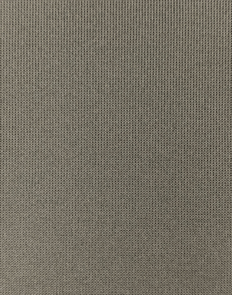 poly/spandex double knit of moss with wicking chemical Sports fabric