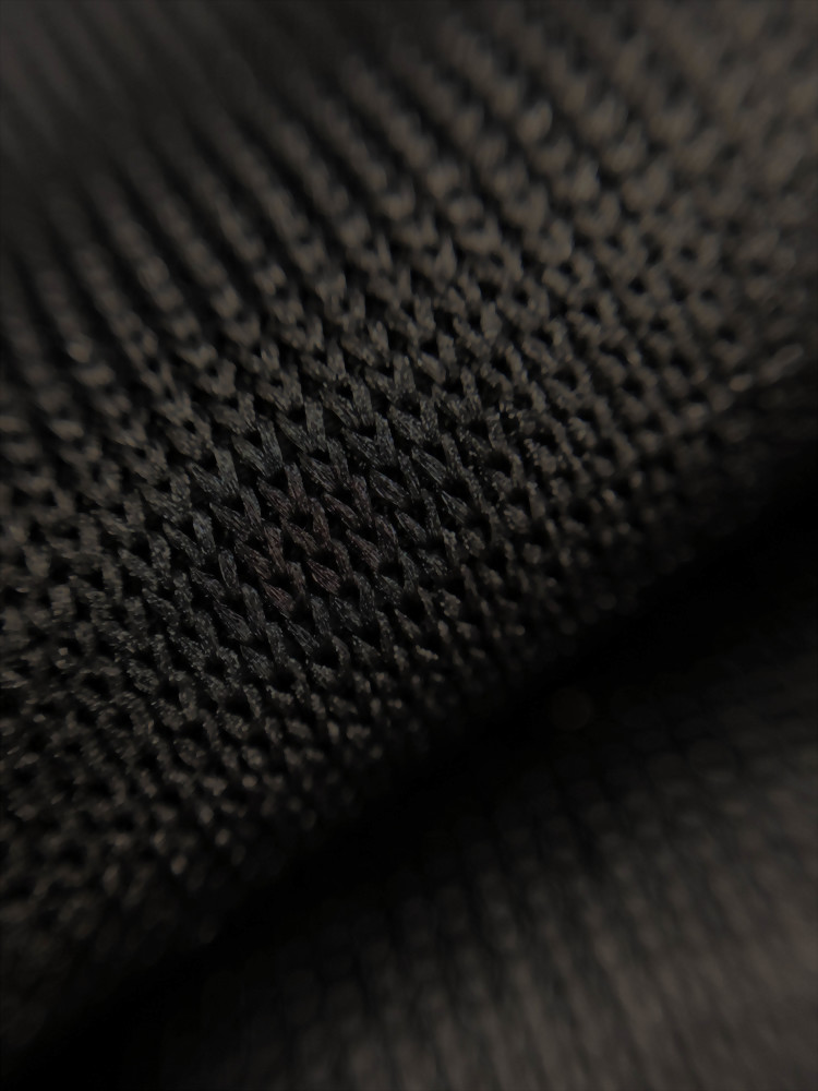 poly/spandex rib