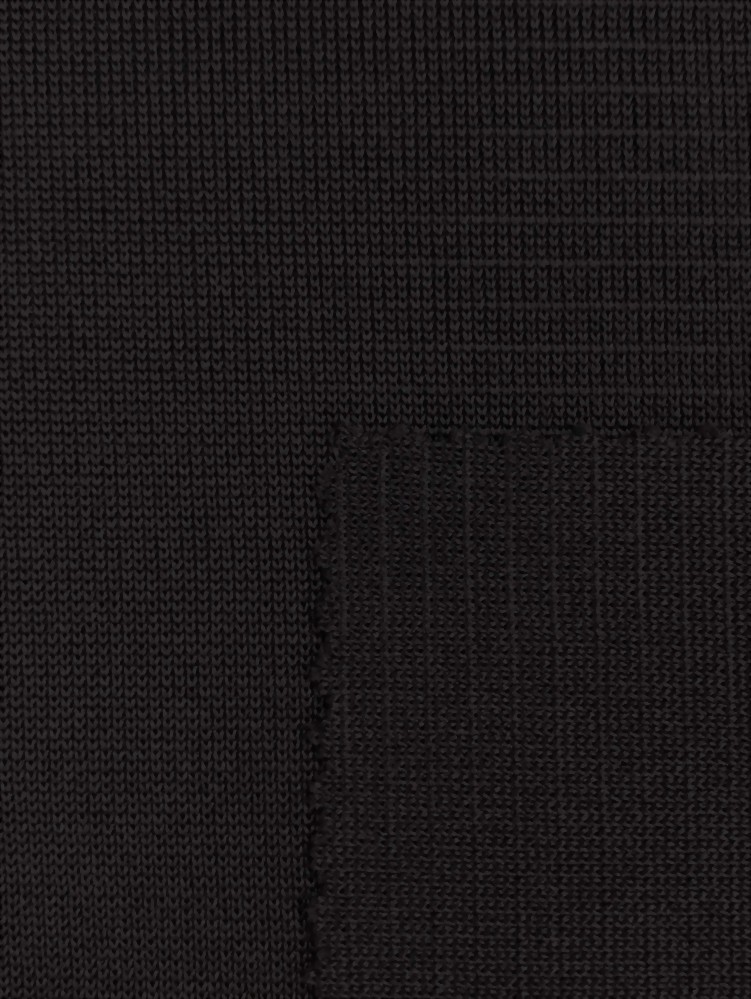 poly/spandex rib