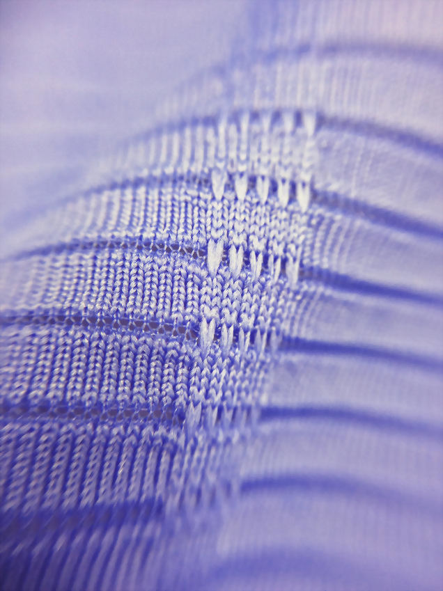 Polyester Spandex Knitted Jacquard Fabric