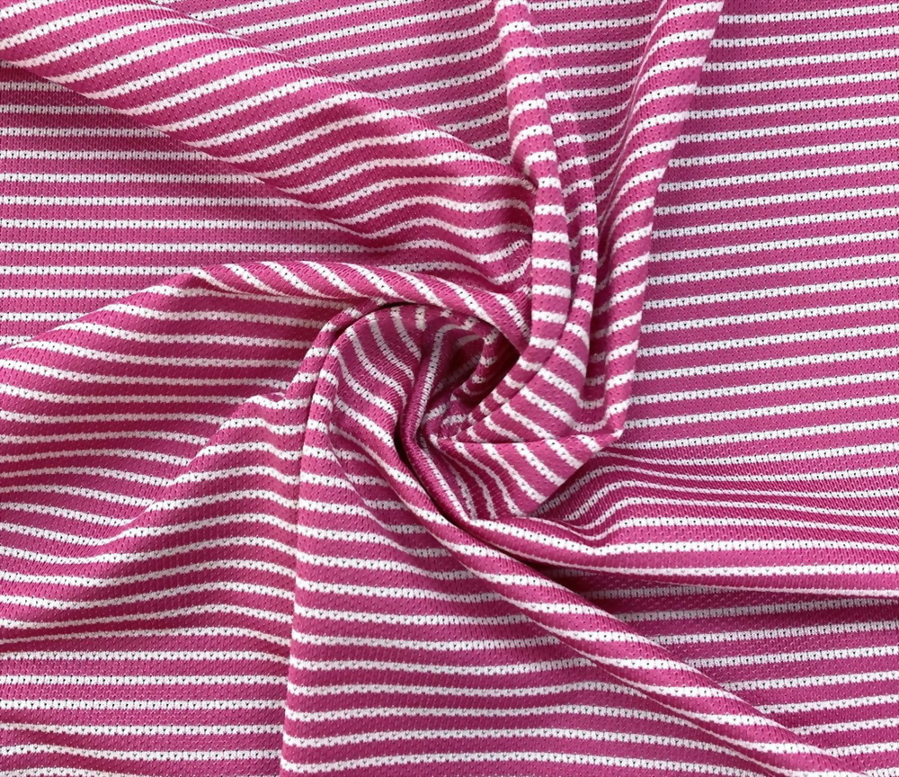Recycled Polyester / Spandex Wicking Jacquard