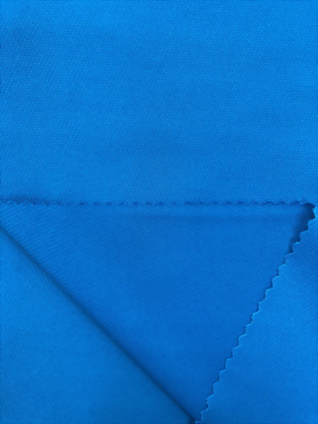 White Bamboo Charcoal yarn / Spandex Jacquard
