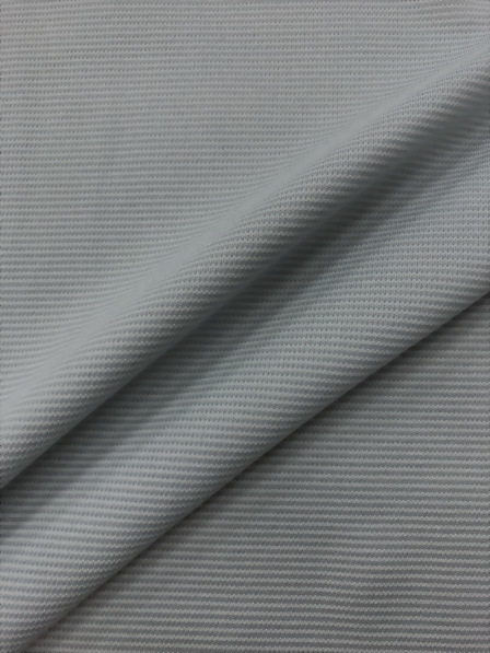 White Bamboo Charcoal / Cotton / Nylon / Spandex Jacquard