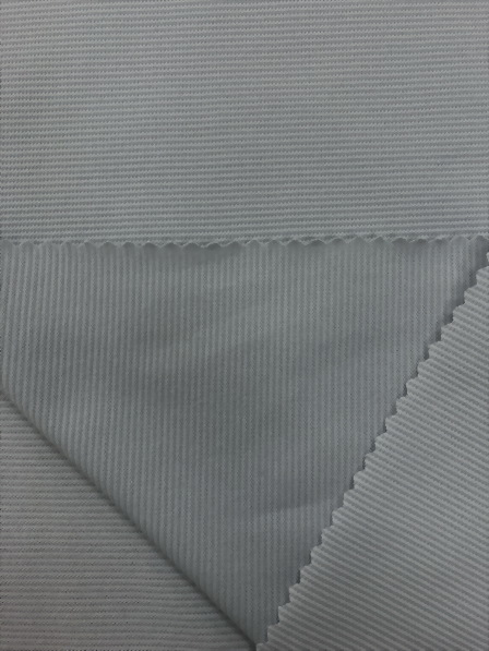 White Bamboo Charcoal / Cotton / Nylon / Spandex Jacquard