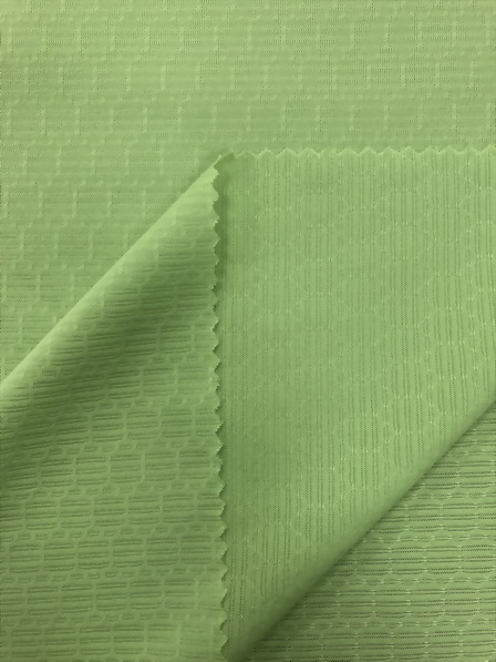 Recycled  Polyester  / Spandex / Moisture / Wicking / Jacquard
