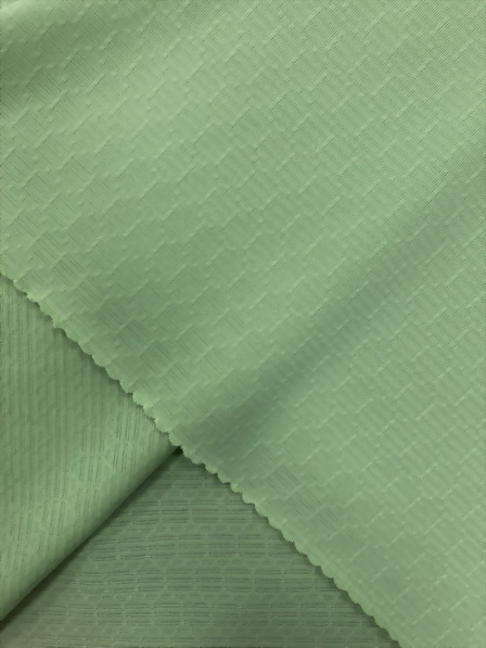 Recycled  Polyester  / Spandex / Moisture / Wicking / Jacquard