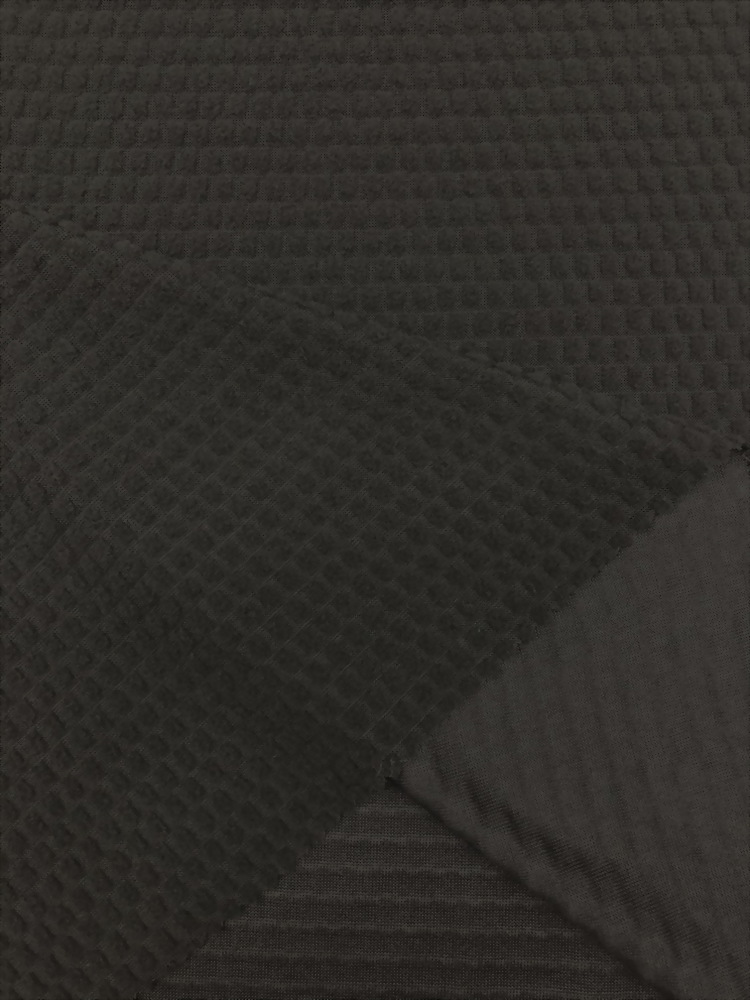 Recycled Polyester  / Spandex  Brushed  Jacquard