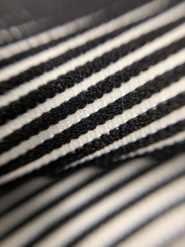 nylon/poly/op y/d jacquard stripe