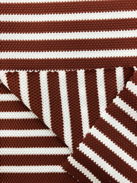 Nylon  & Polyester  & Spandex  Yarn Dye Jacquard