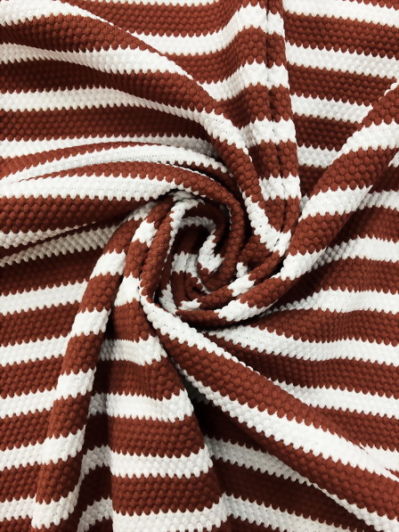 Nylon  & Polyester  & Spandex  Yarn Dye Jacquard