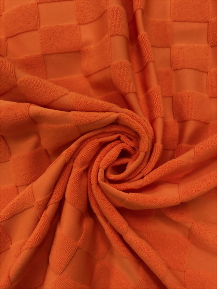 Polyester / Spandex Jacquard Terry