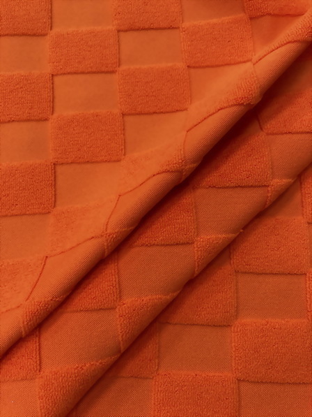 Polyester / Spandex Jacquard Terry
