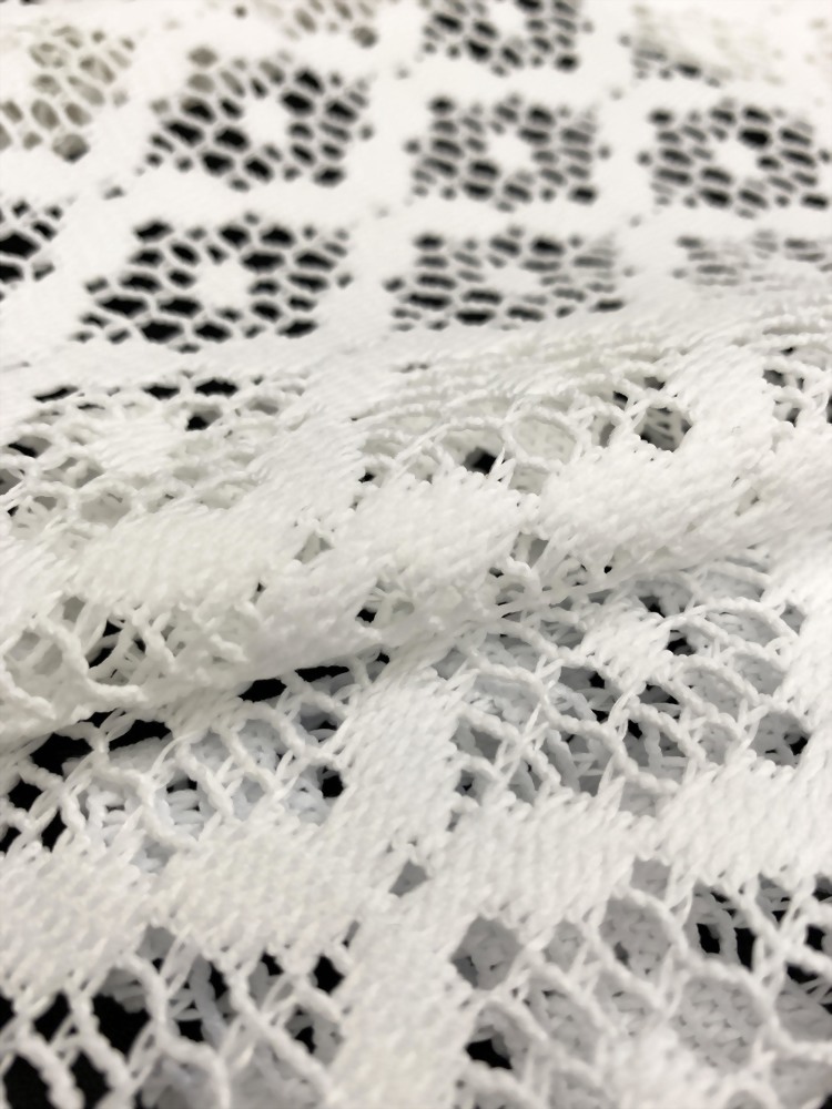 poly/spandex jersey jacquard with moss
