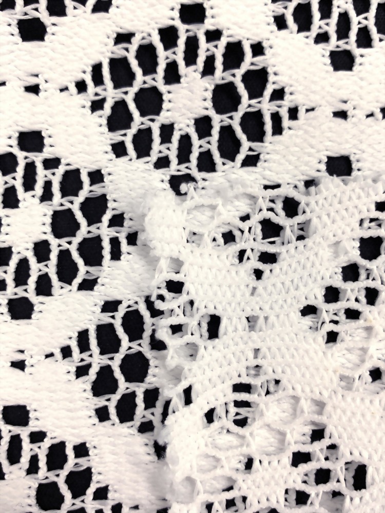 poly/spandex jersey jacquard with moss