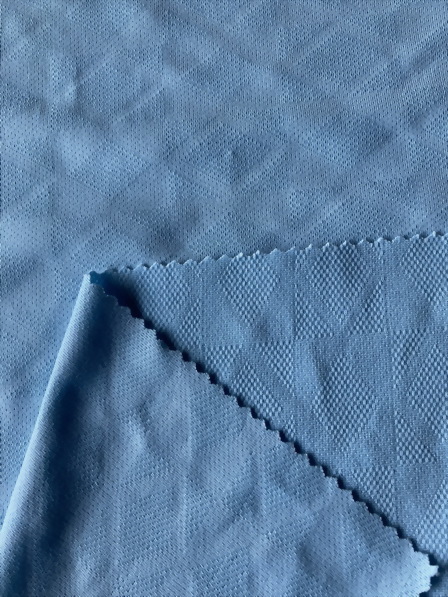 Eco Bamboo Charcoal Yarn Polyester & Nylon & Spandex  Jacquard