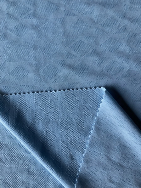 Eco Bamboo Charcoal Yarn Polyester & Nylon & Spandex  Jacquard
