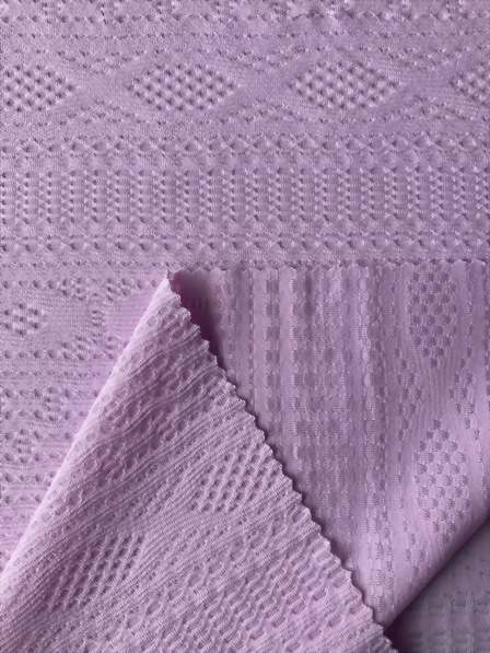 Polyester  /  Spandex  Wicking  Jacquard