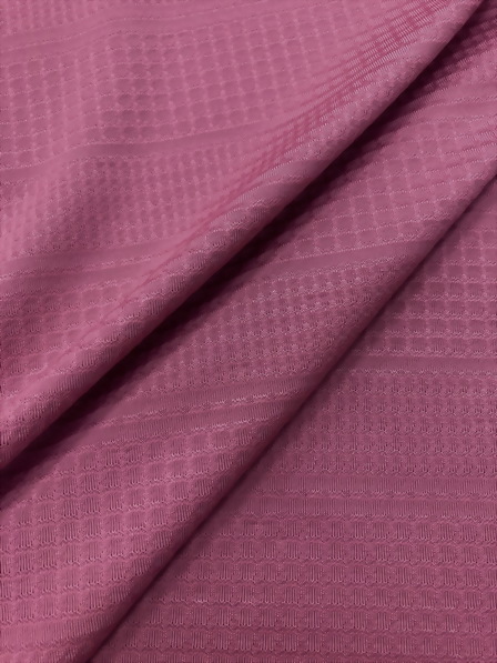 Polyester /  Spandex  Jacquard with Waffle Effect
