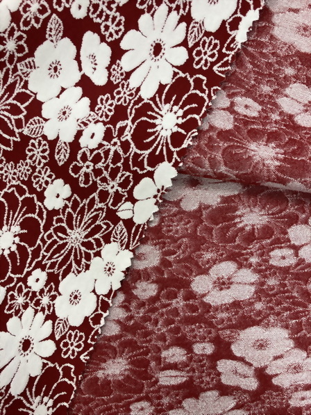 Nylon/Polyester/Spandex Jacquard
