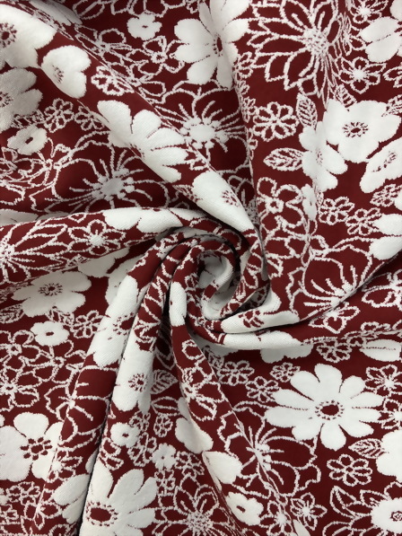 Nylon/Polyester/Spandex Jacquard