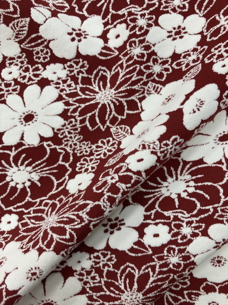 Nylon/Polyester/Spandex Jacquard