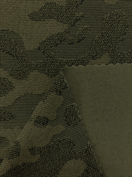 Polyester / & Spandex /  Jacquard
