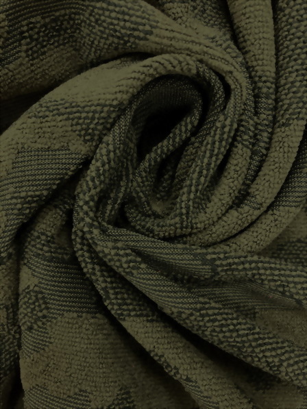 Polyester / & Spandex /  Jacquard