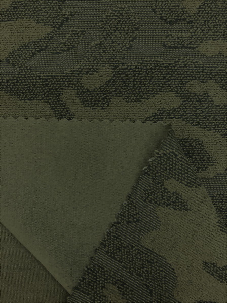 Polyester / & Spandex /  Jacquard