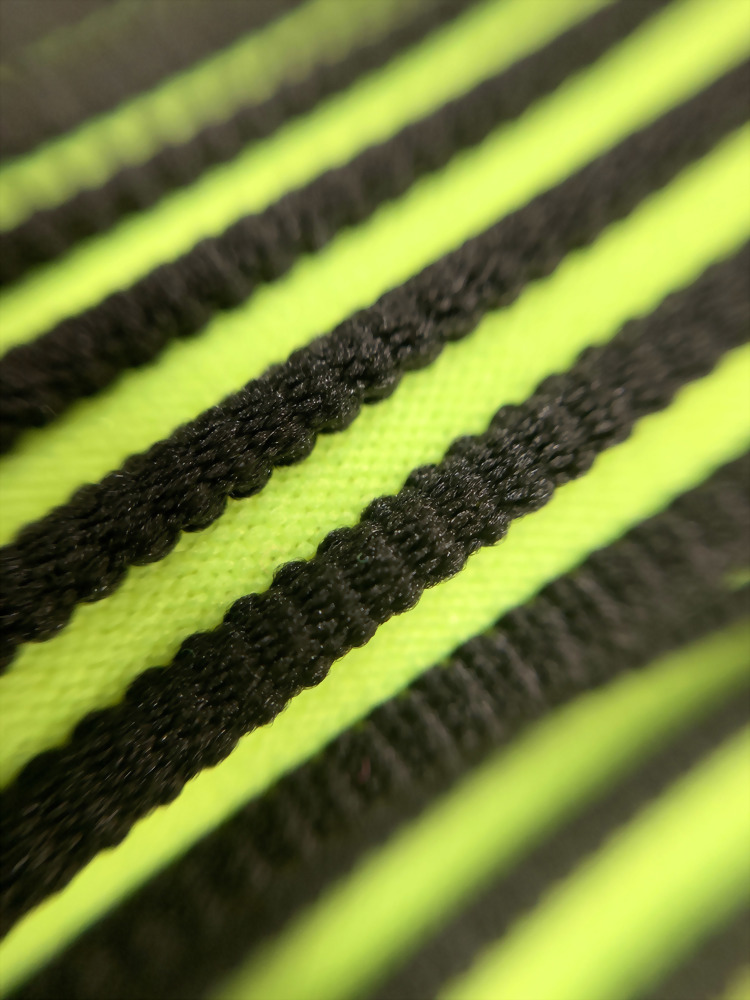 nylon/poly/spandex stripe jacquard
