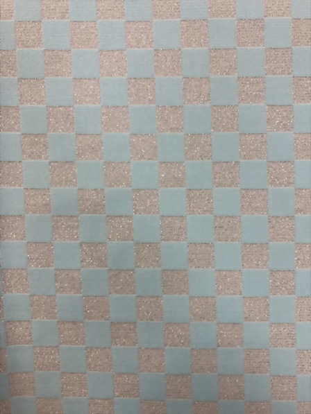 Polyester 86% / Metallic(Lurex) 7.4% / Spandex 6.6%
