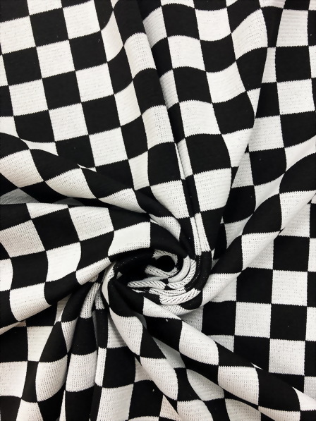 Polyester y/d / Spandex  Jacquard