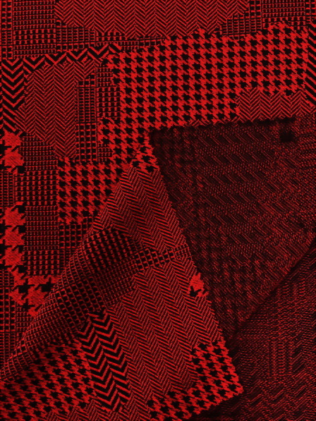 Polyester / Spandex / Jacquard
